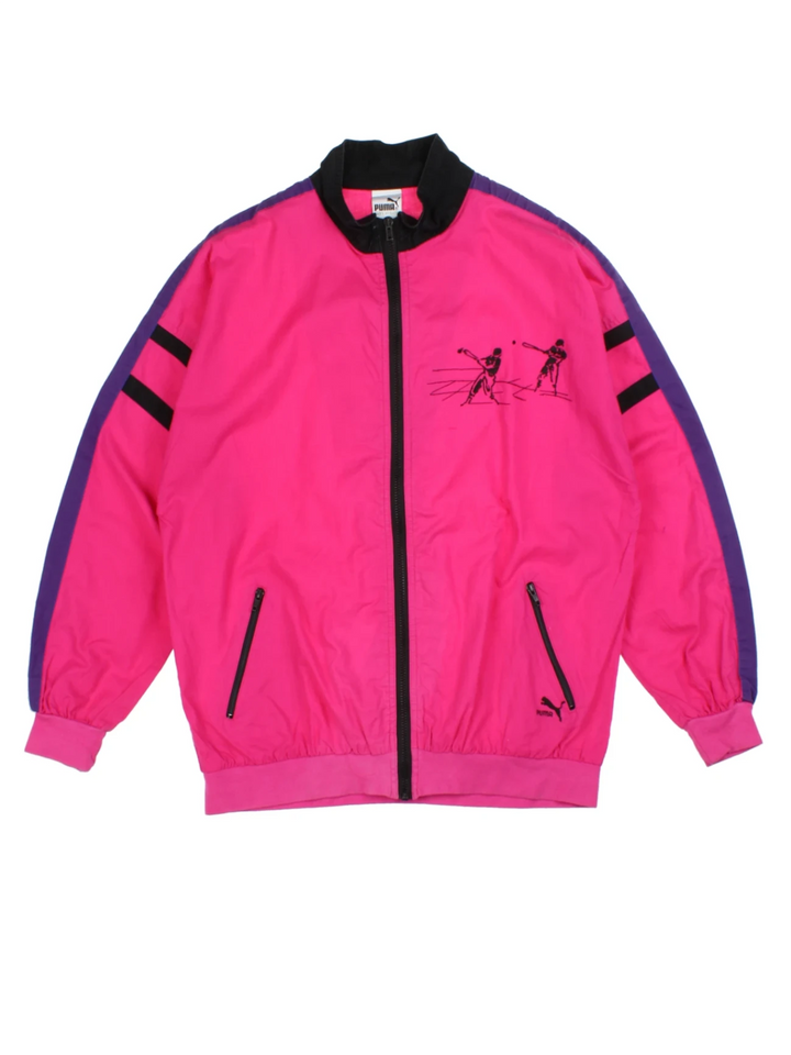 90's Puma Windbreaker Jacket (Size L)