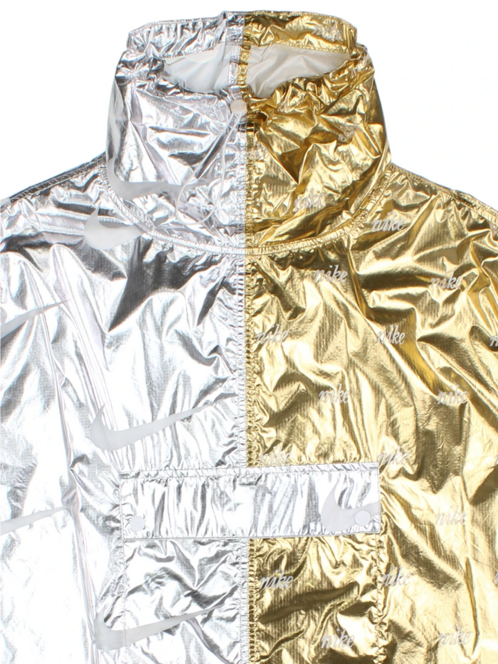 Nike Metallic Windbreaker Jacket (Size XL)