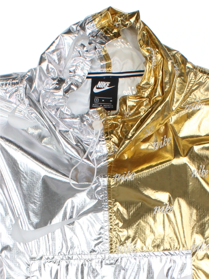 Nike Metallic Windbreaker Jacket (Size XL)
