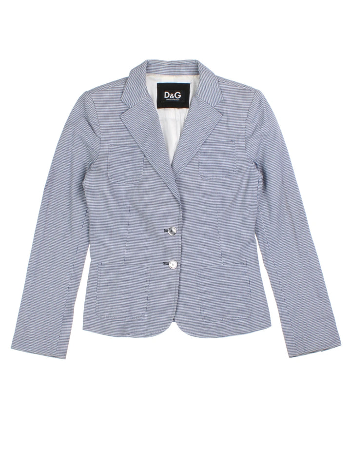 D&G Checked Blazer (Size XS)