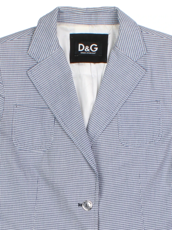 D&G Checked Blazer (Size XS)