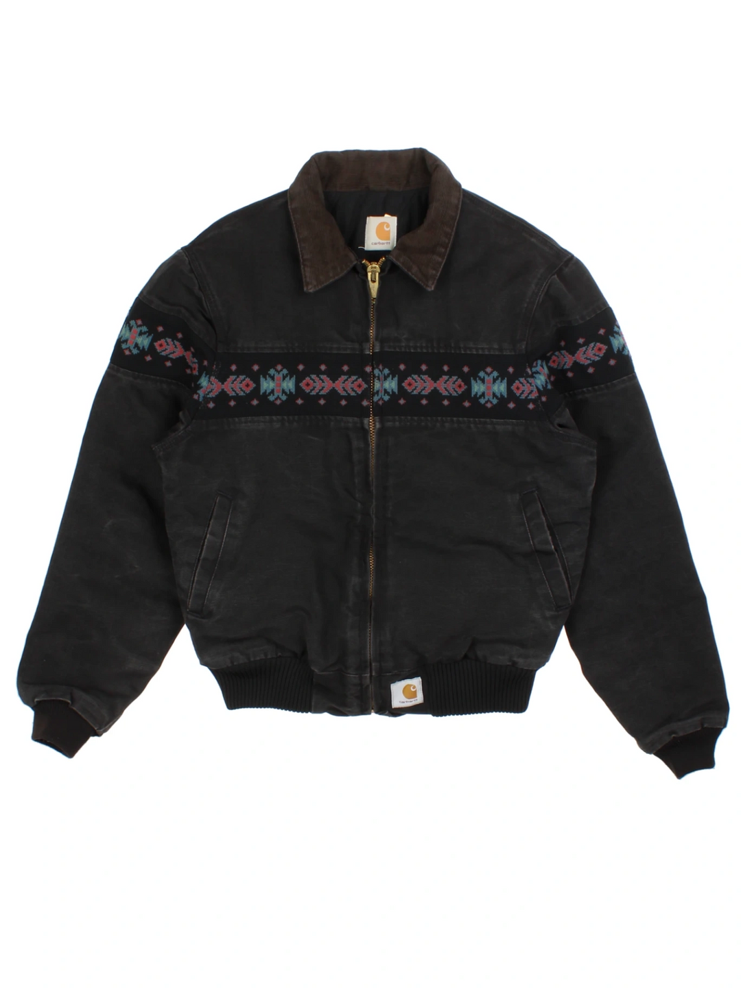 90's Carhartt Aztec Santa Fe Jacket (Size S)