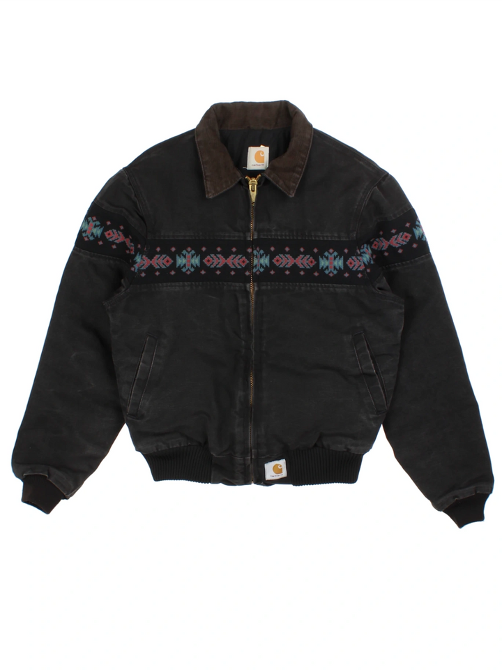 90's Carhartt Aztec Santa Fe Jacket (Size S)