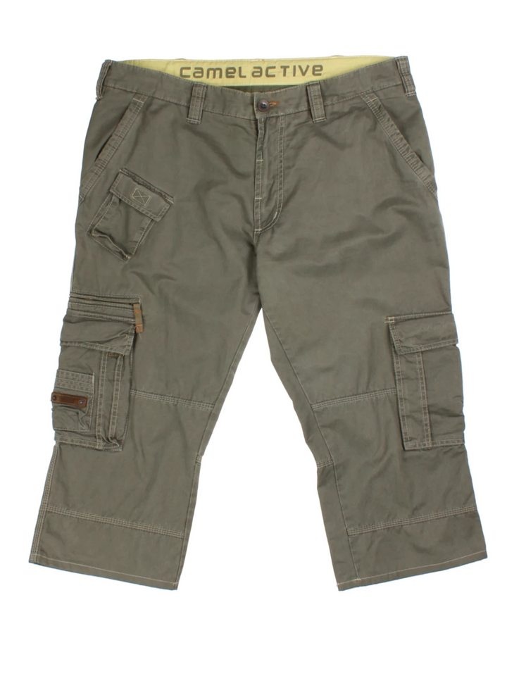 Camel Cargo Shorts (Size XXL)