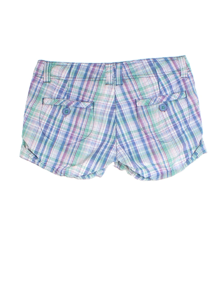 Y2K Checked Shorts (Size M)