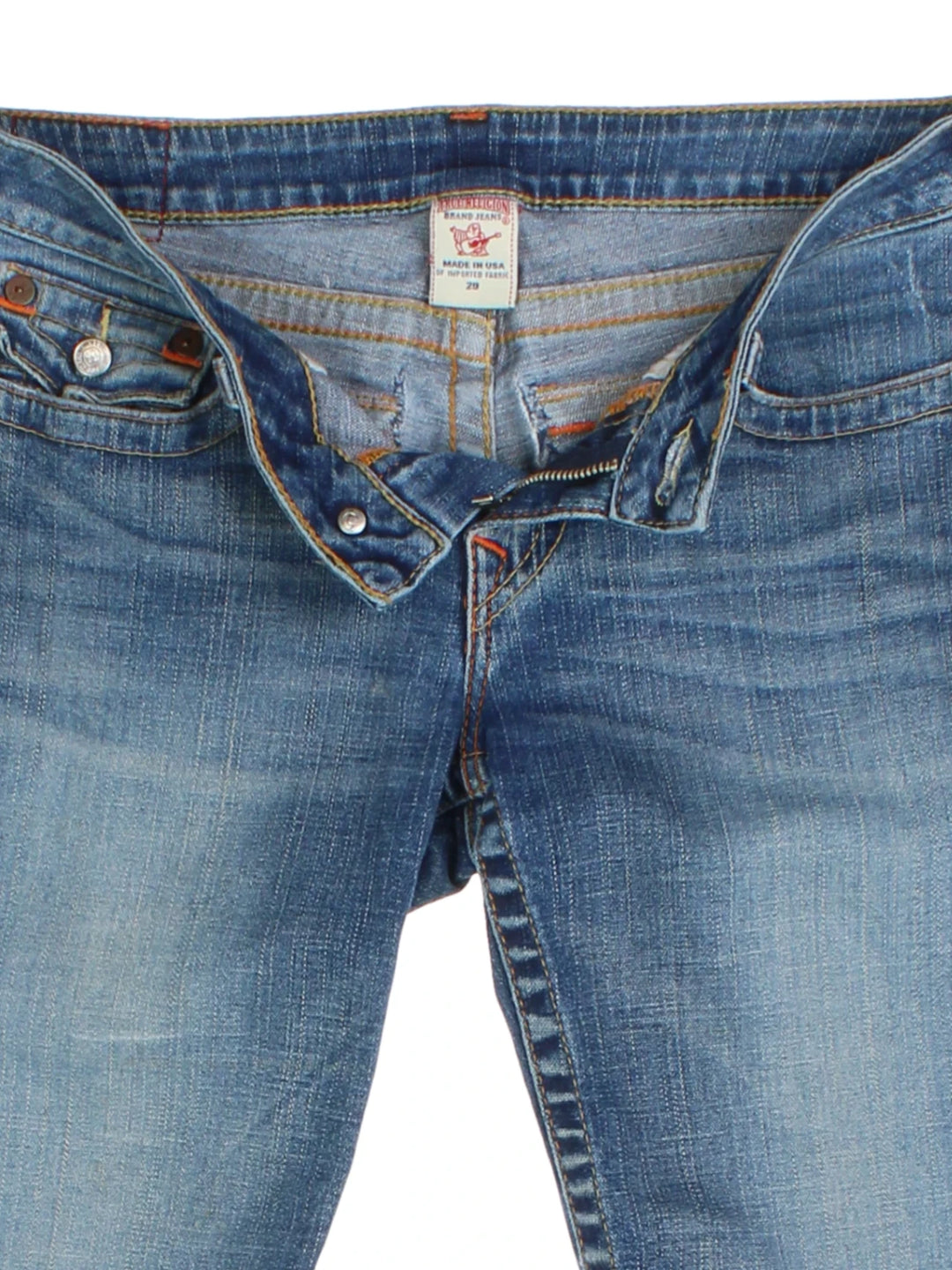 True Religion Denim Shorts (Size M)