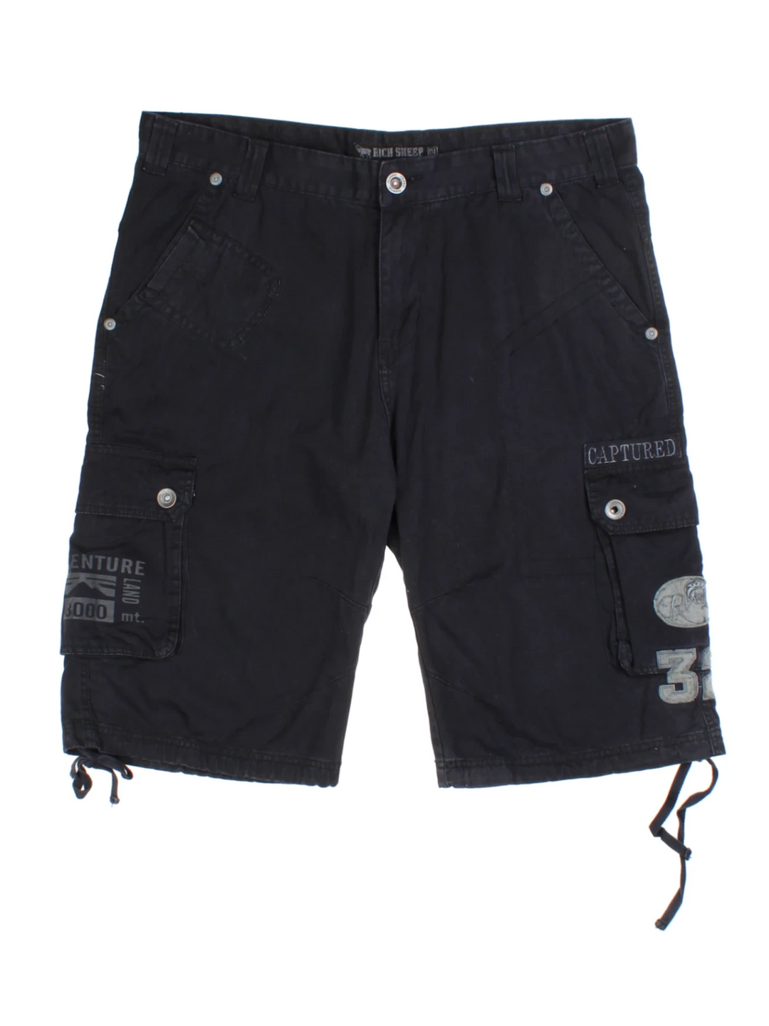 00's Rich Sheep Cargo Shorts (Size XXL)