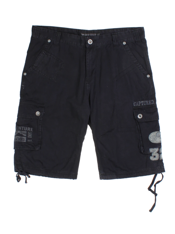 00's Rich Sheep Cargo Shorts (Size XXL)