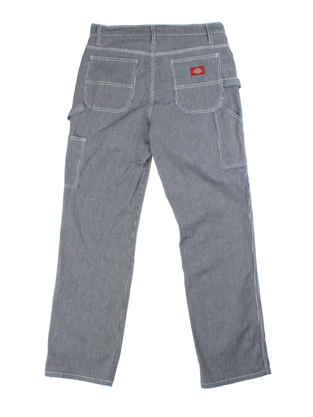 Dickies Hickory Stripe Carpenter Trousers (Size S)