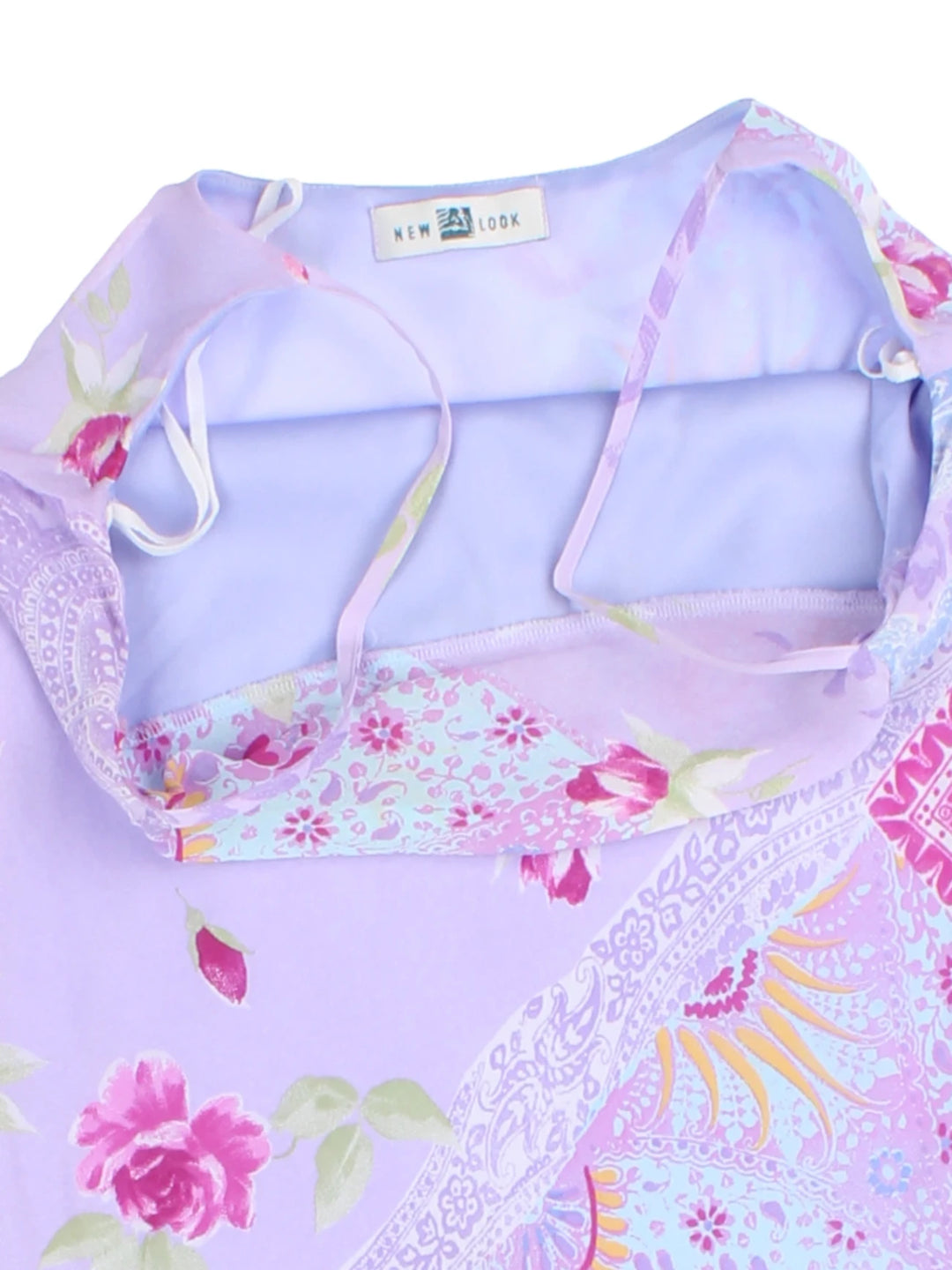 Y2K Floral Midi Dress (Size XS)