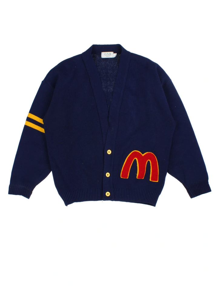 80's Mc Donalds Employee Cardigan (Size L)