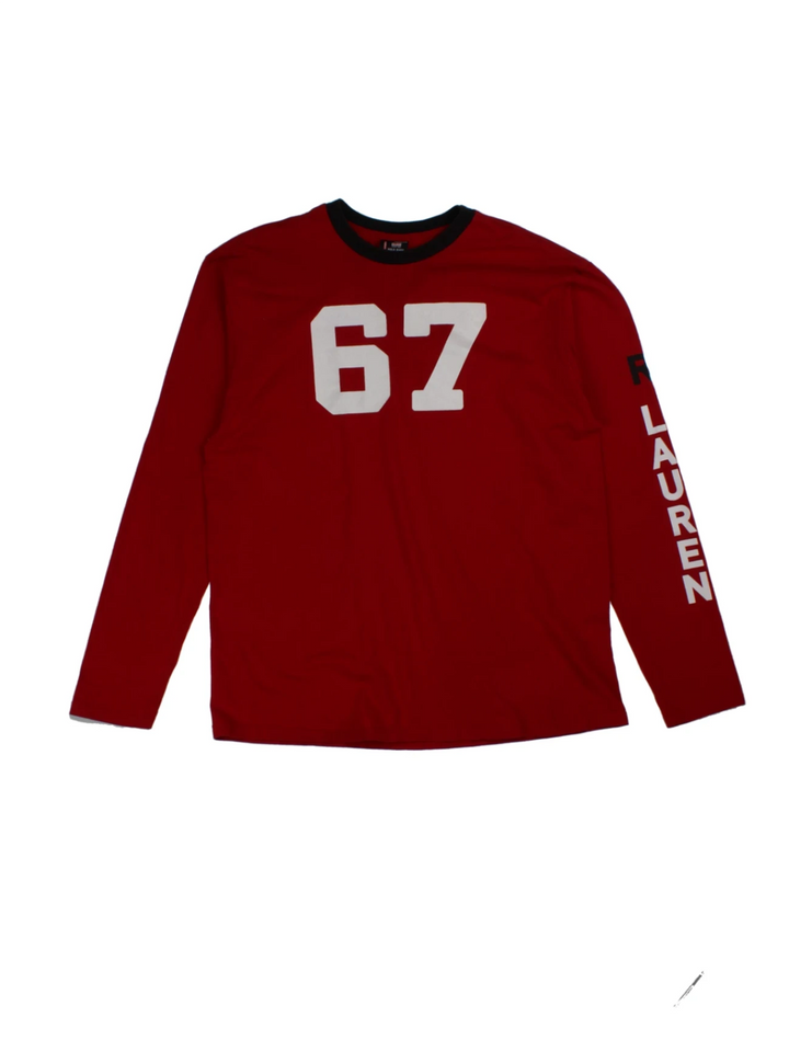 Ralph Lauren Graphic Long Sleeve T-Shirt (Size L)
