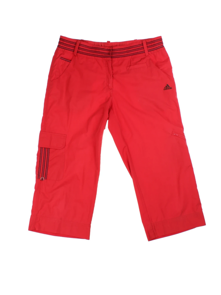 Y2K Adidas Capri Pants (Size L)