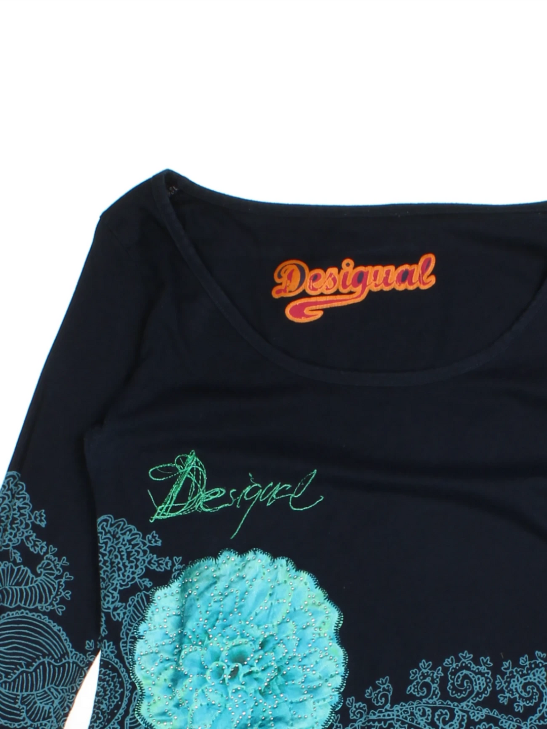 Y2K Desigual Top (Size M)
