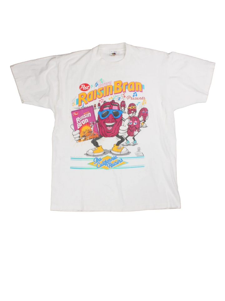 89 California Raisins "Post Raisin Bran" Promotional T-Shirt (Size L)