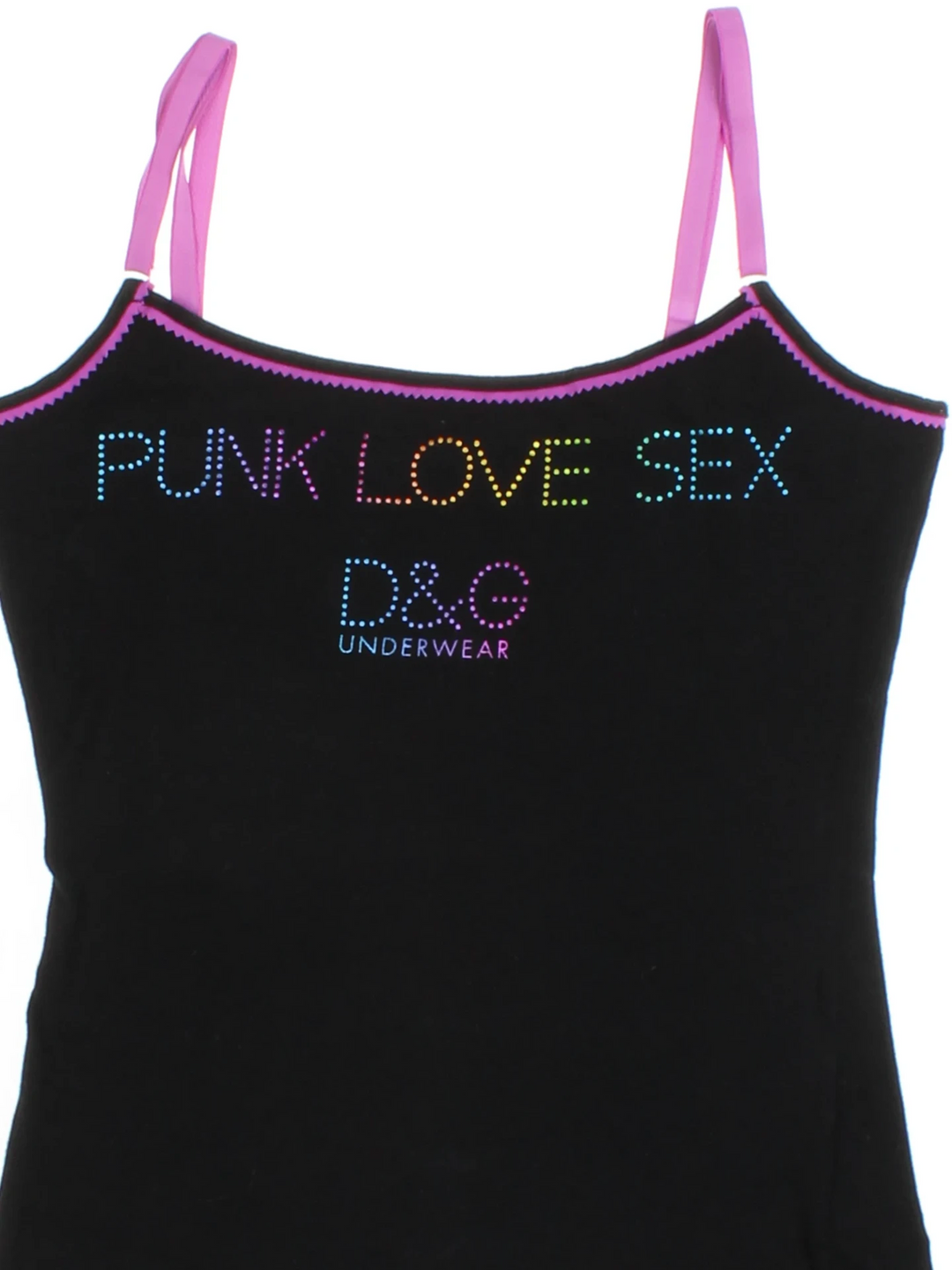 Y2K D&G Tank Top (Size S)