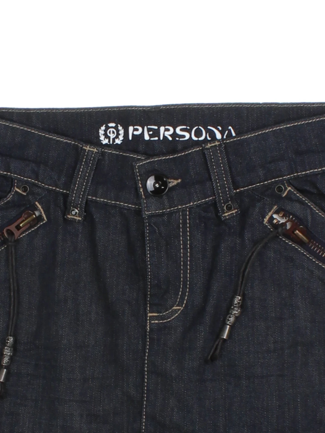 Y2K Denim Mini Skirt (Size M)