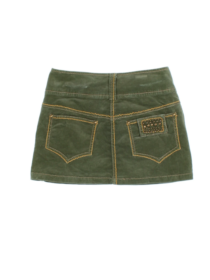 Y2K Morgan Mini Skirt (Size XS)