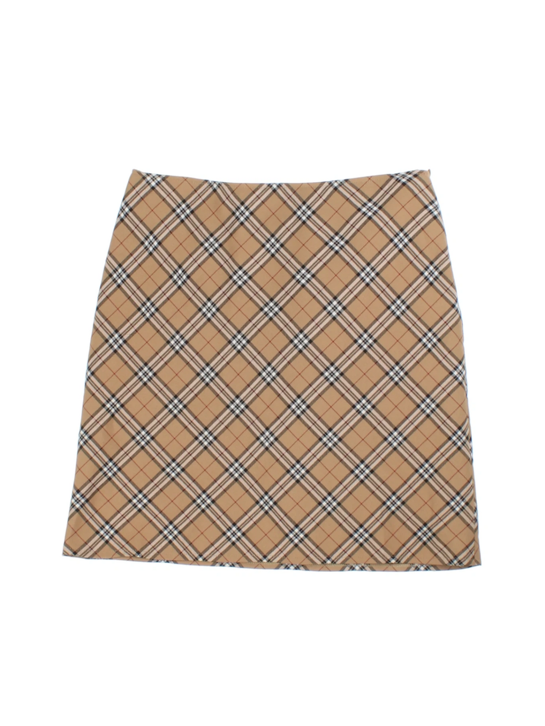 Y2K Nova Checked Mini Skirt (Size M)