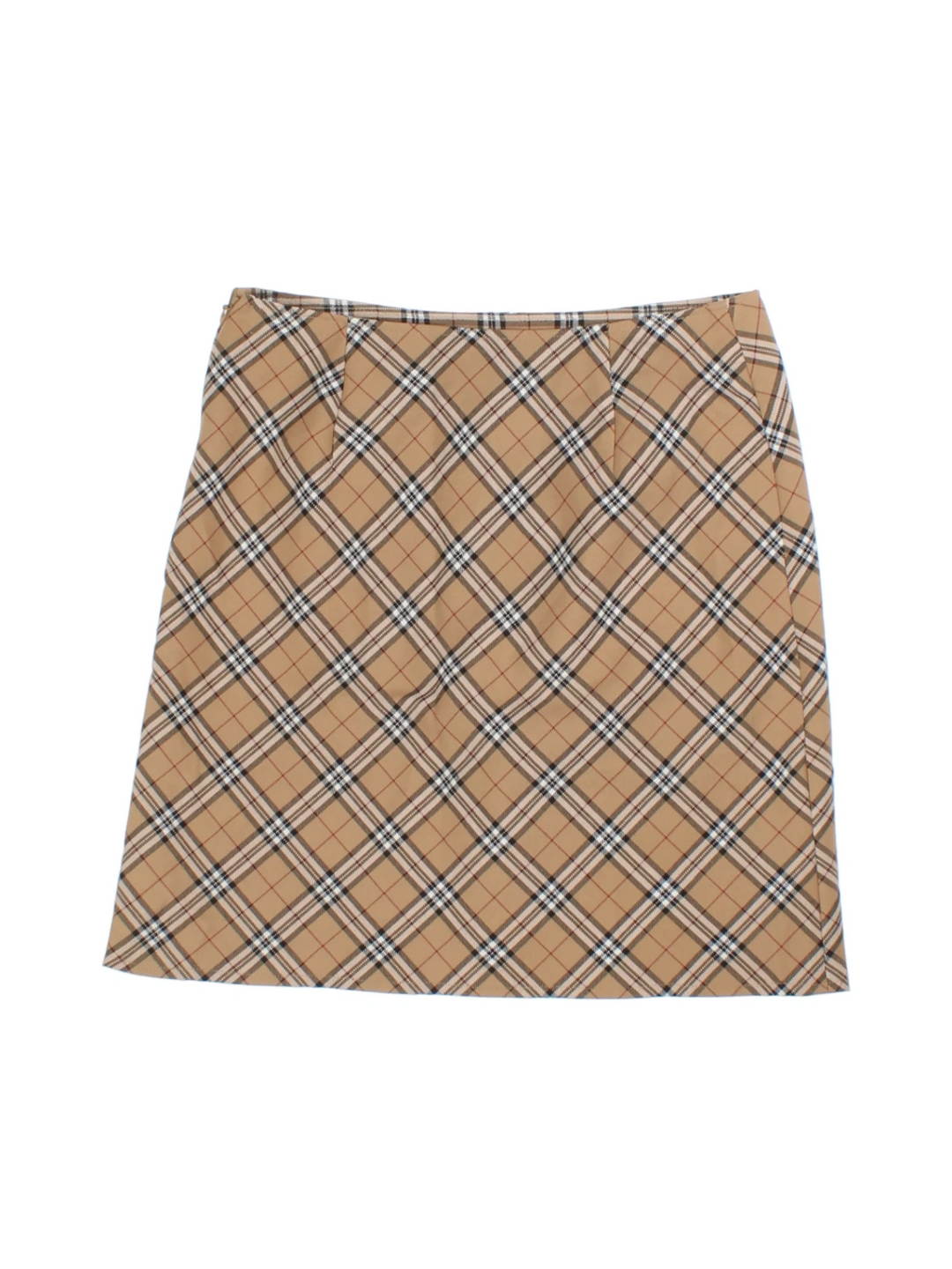 Y2K Nova Checked Mini Skirt (Size M)