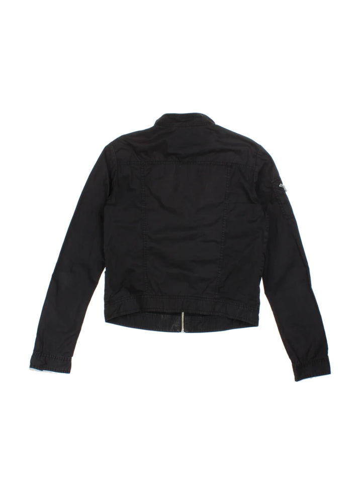 Y2K Biker Jacket (Size XS)
