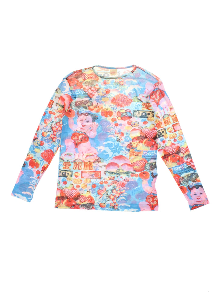 Y2K Mesh Top (Size L)