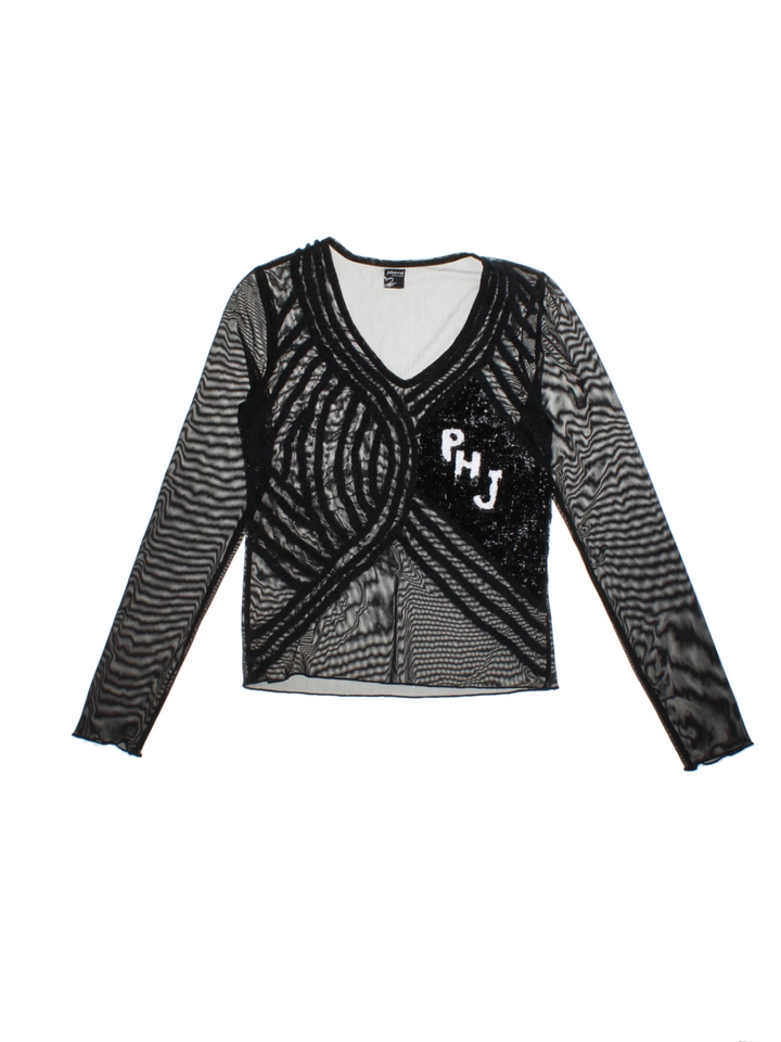 Y2K Mesh PHJ Top (Size S)