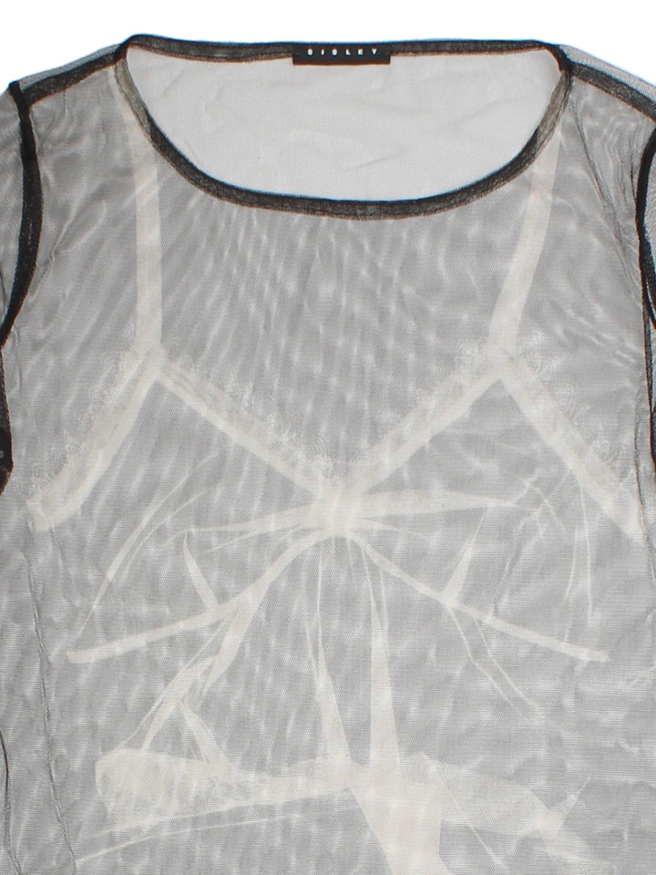 Y2K Mesh Top (Size S)