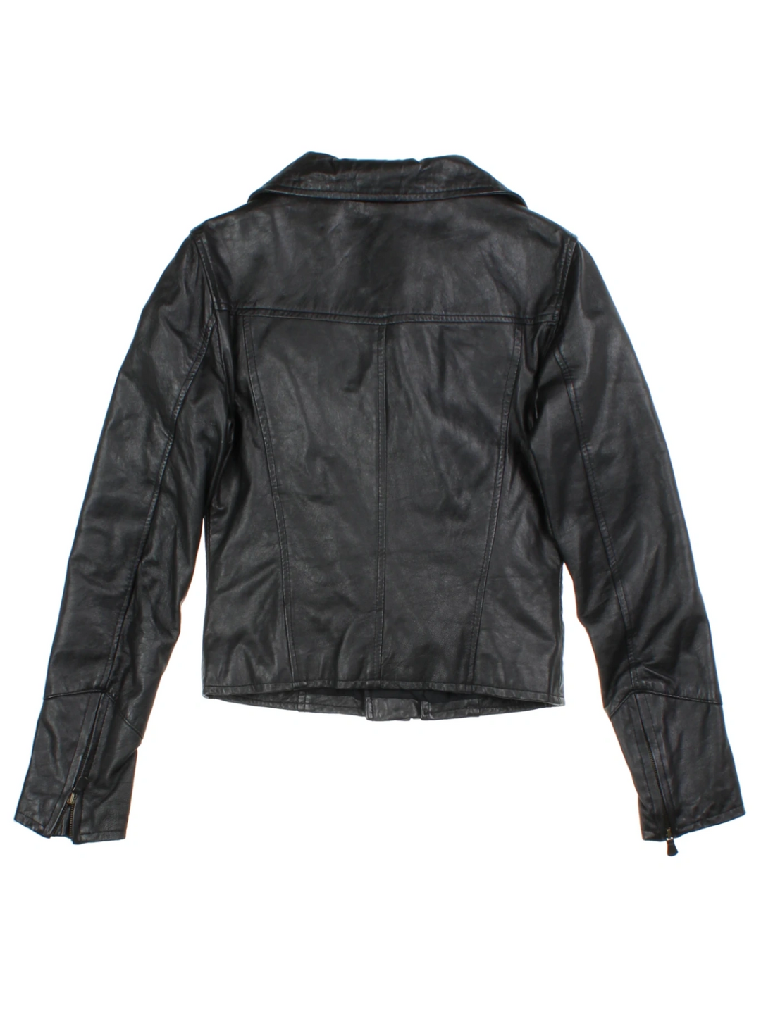 Y2K Morgan Leather Jacket (Size XS)