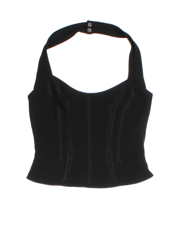 Y2K Thierry Mugler Corset Top (Size S)