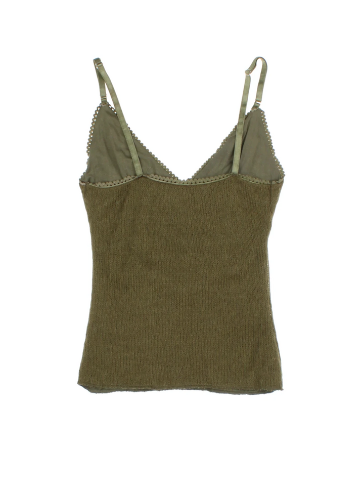 Y2K Knitted Cami Top (Size S)
