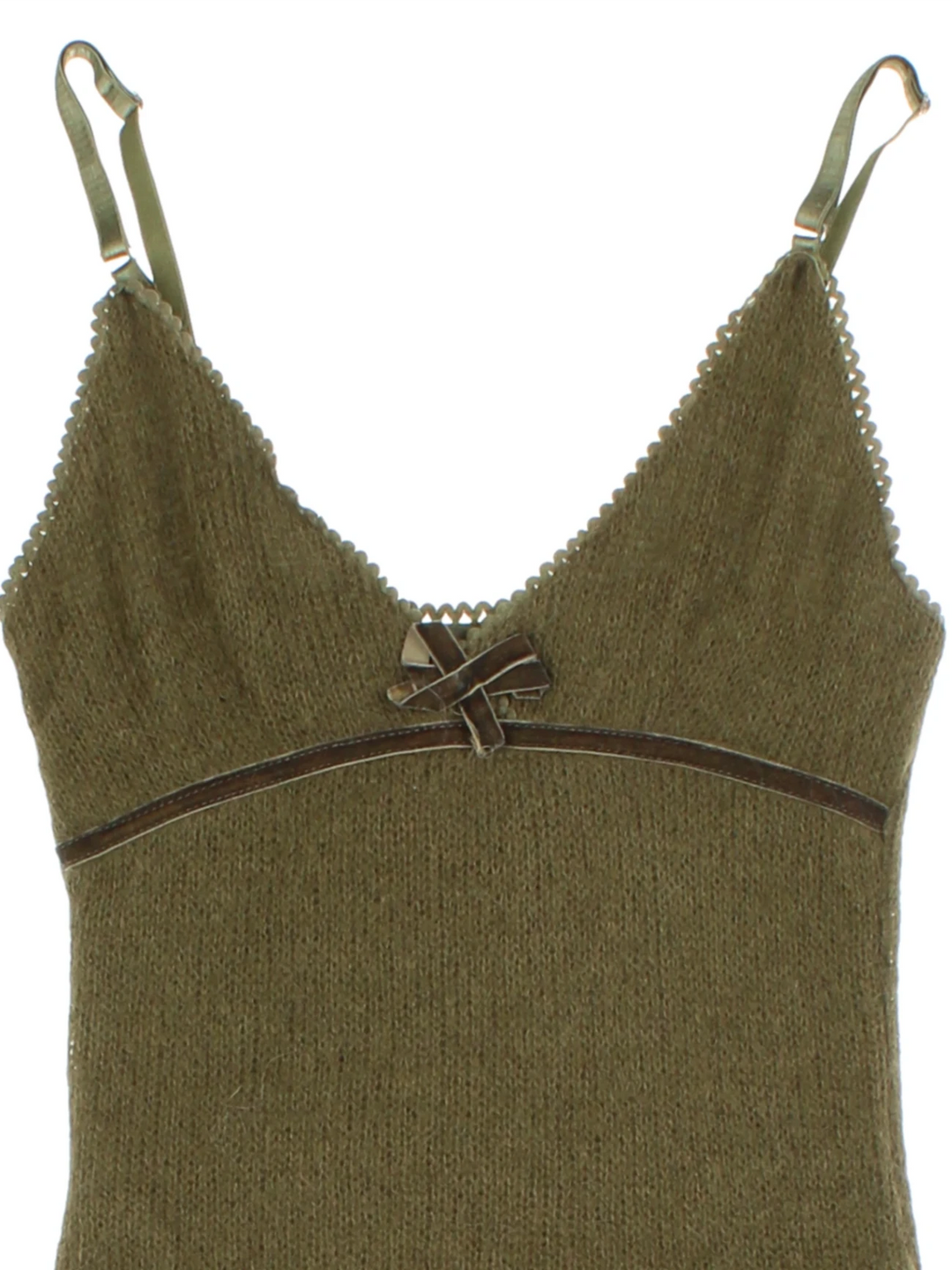 Y2K Knitted Cami Top (Size S)