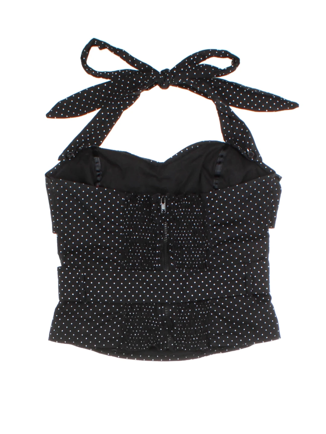 Hell Bunny Polka Dot Halter Top (Size M)