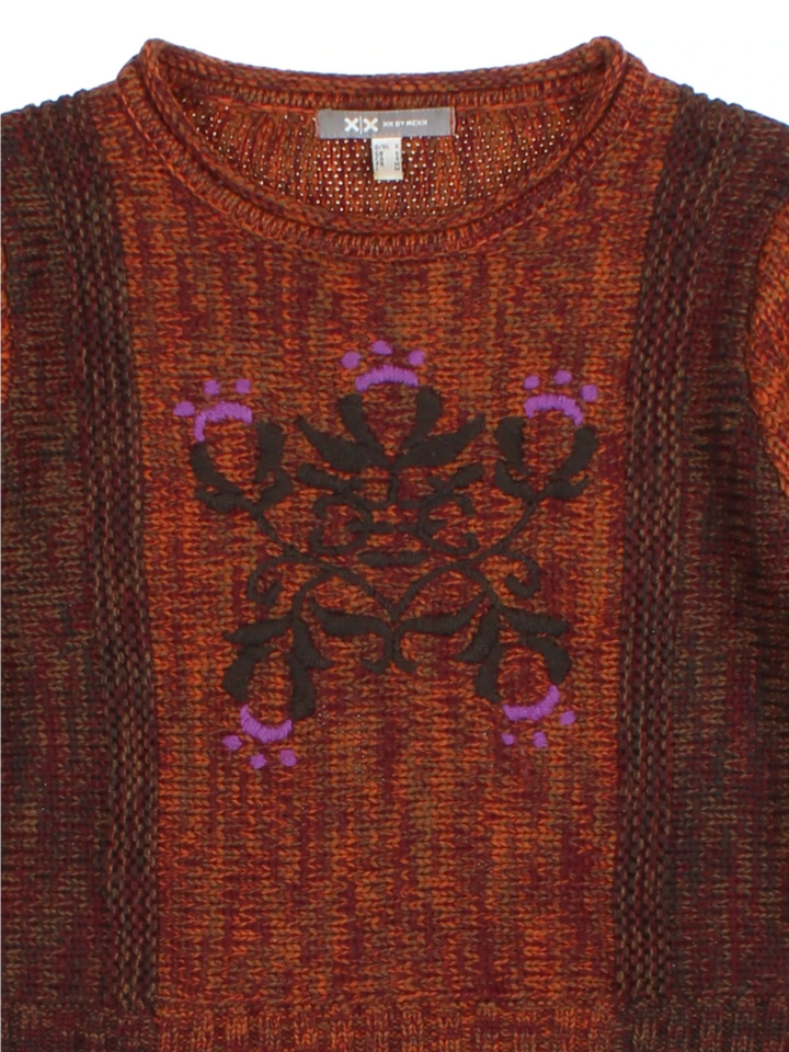 Y2K Embroidered Jumper (Size S)