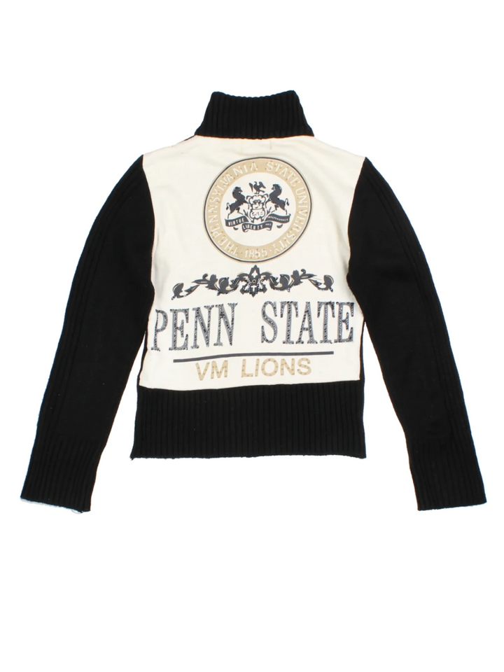 Funnel Neck Penn State Cardigan (Size M)