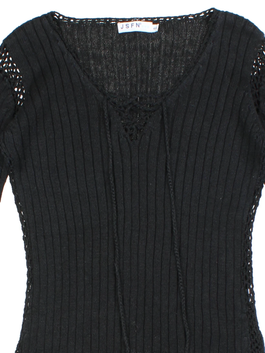 Y2K Tie Detail Jumper (Size L)