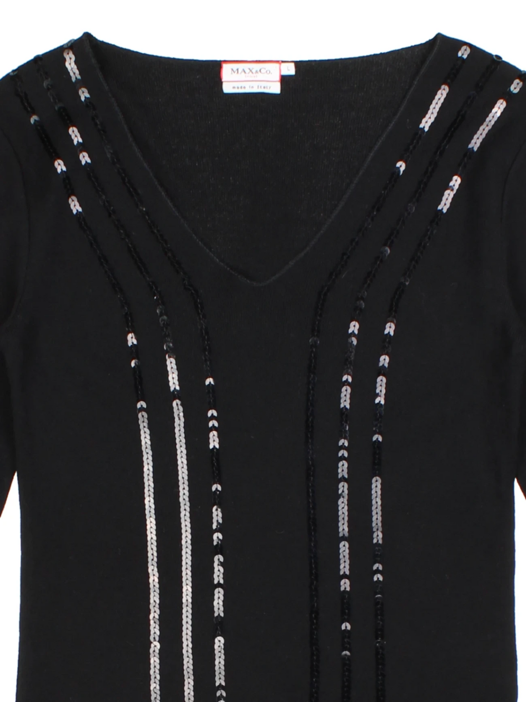 Y2K Sequin Detail Jumper (Size L)