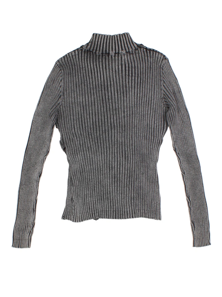 Y2K Buckle Detail Jumper (Size S)
