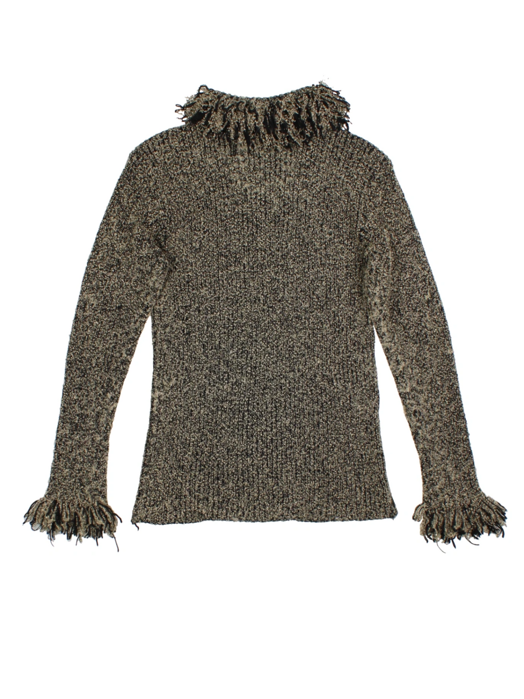 Y2K Frayed Hem Jumper (Size M)