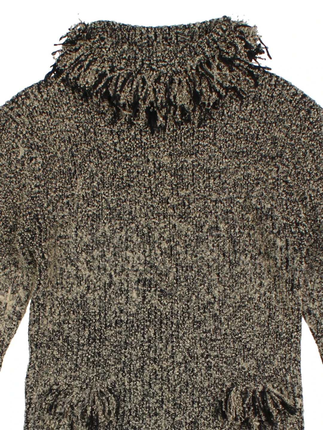 Y2K Frayed Hem Jumper (Size M)