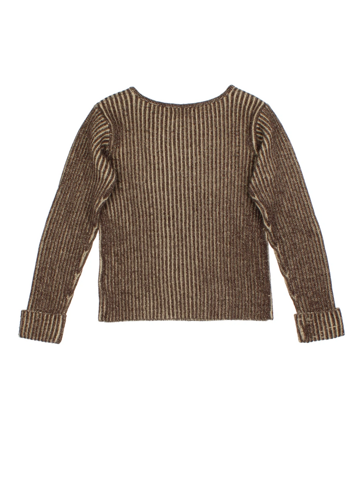 Y2K Ribbed Jumper (Size S)