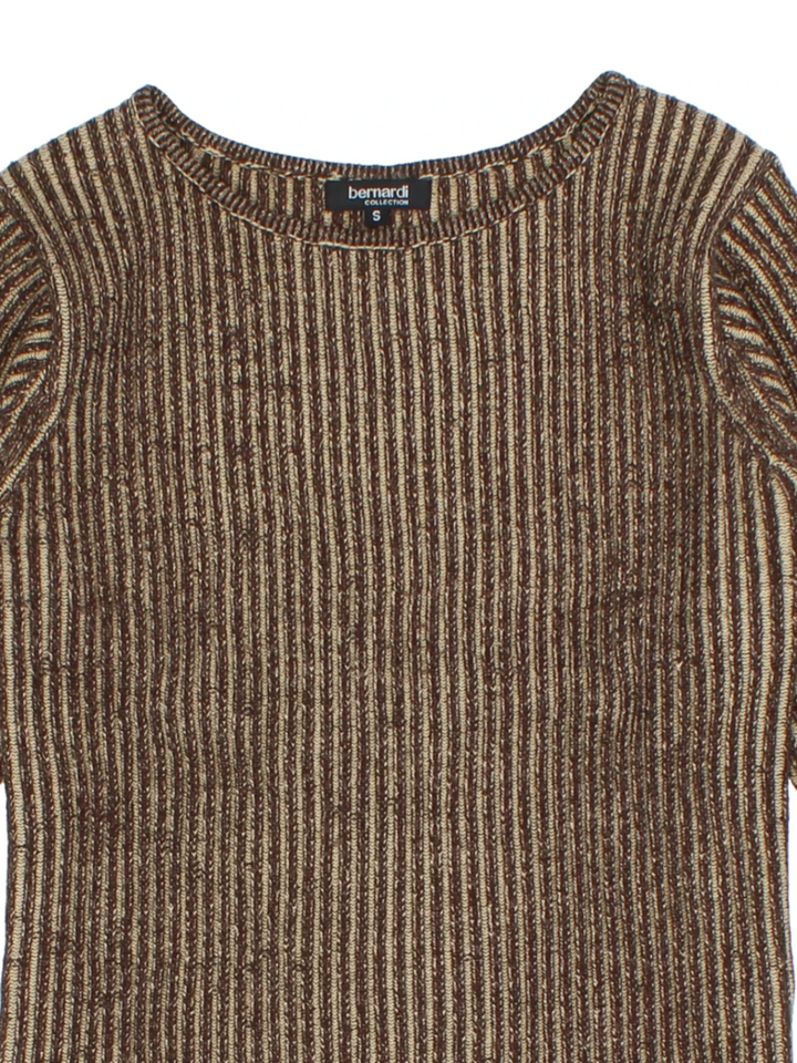 Y2K Ribbed Jumper (Size S)