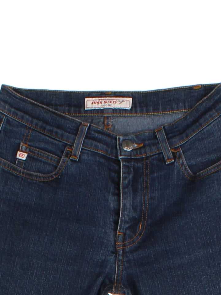 Y2K Miss Sixty Low Rise Flared Jeans (Size XXS)