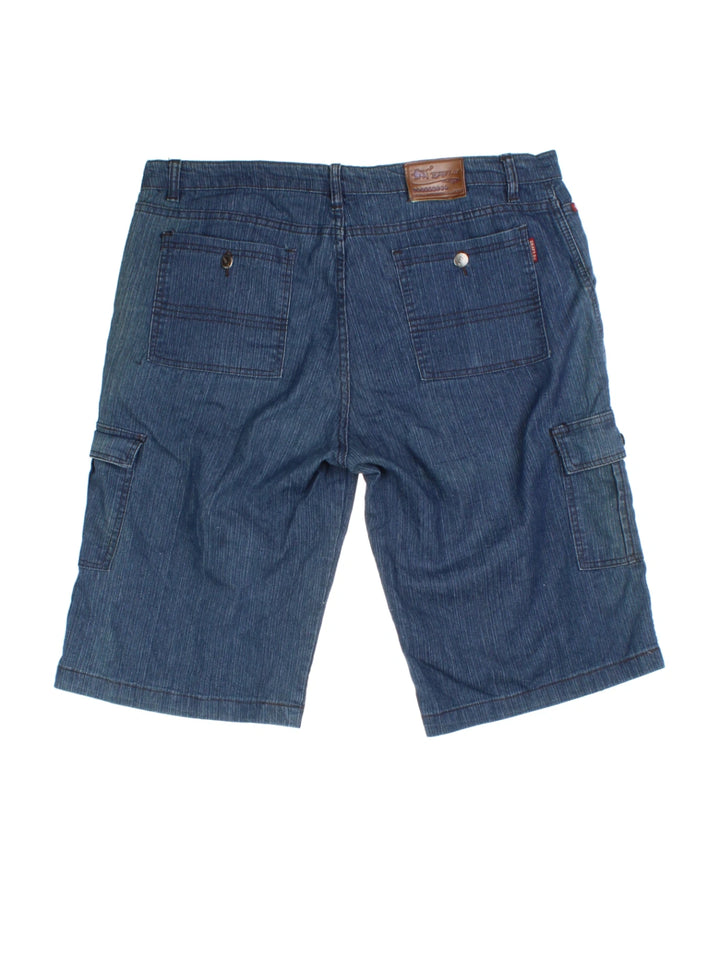 Denim Cargo Shorts (Size XXL)