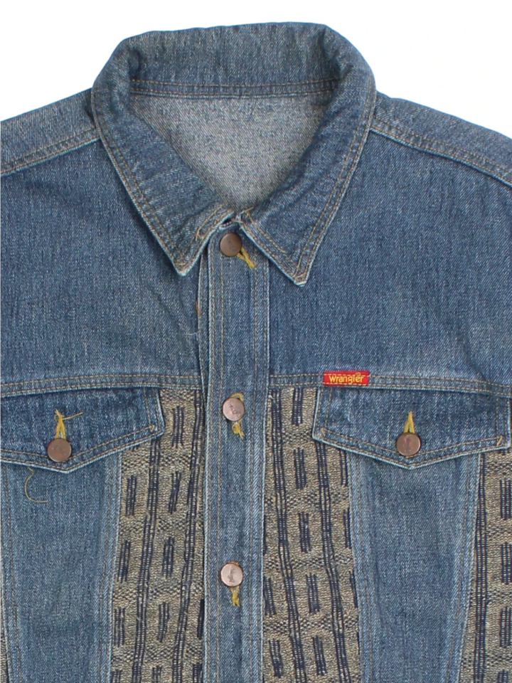 Wrangler Paneled Denim Jacket (Size L)