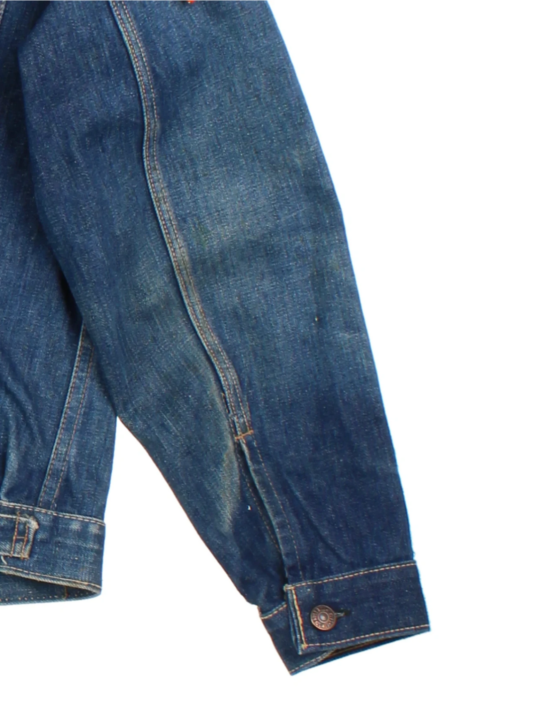 Levi Strauss Denim Jacket With Patches (Size XS)