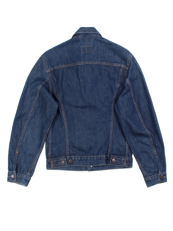 Levi Strauss Blue Denim Trucker Jacket (Size S)