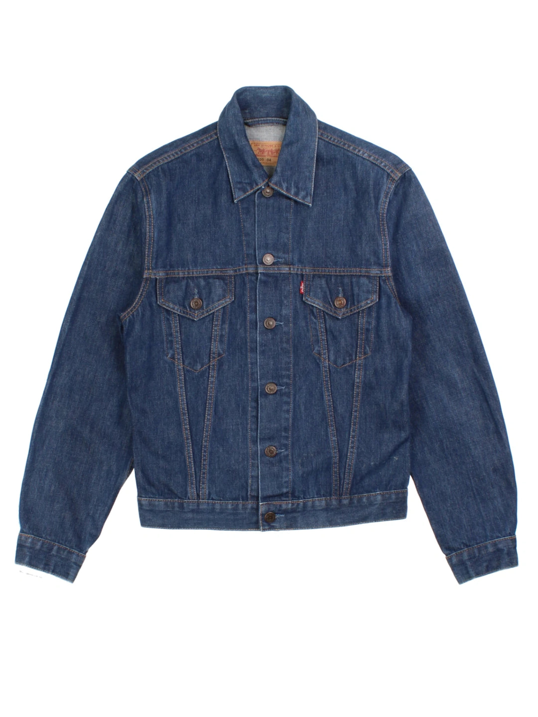 Levi Strauss Blue Denim Trucker Jacket (Size S)