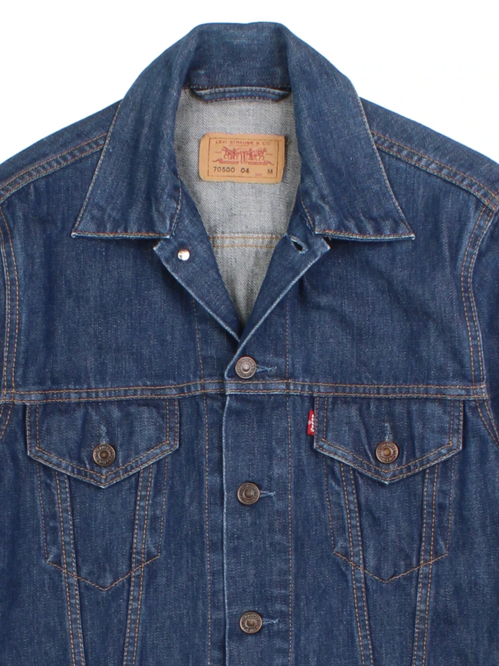 Levi Strauss Blue Denim Trucker Jacket (Size S)