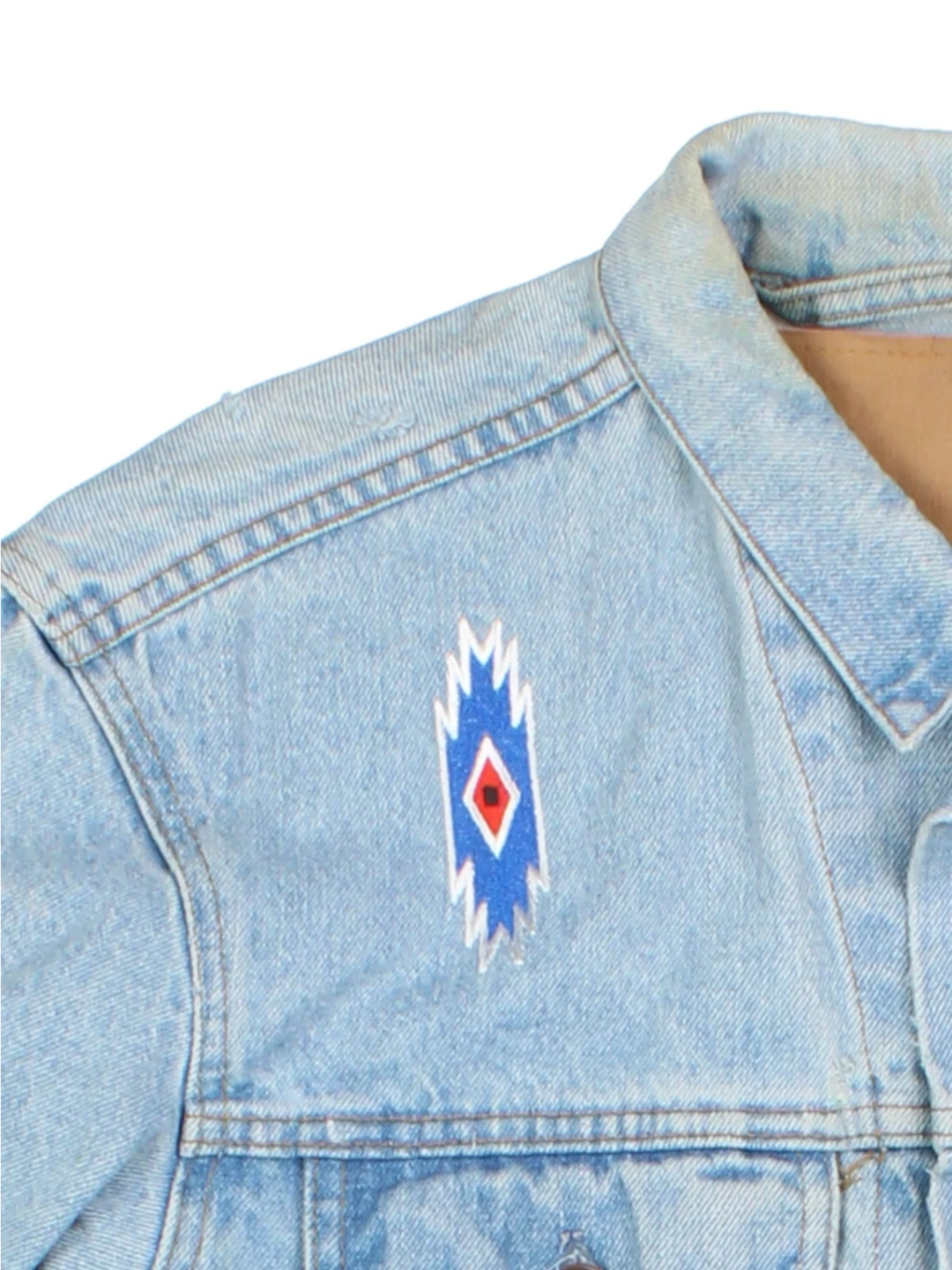 Levi Strauss Blue Denim Trucker Jacket (Size M)
